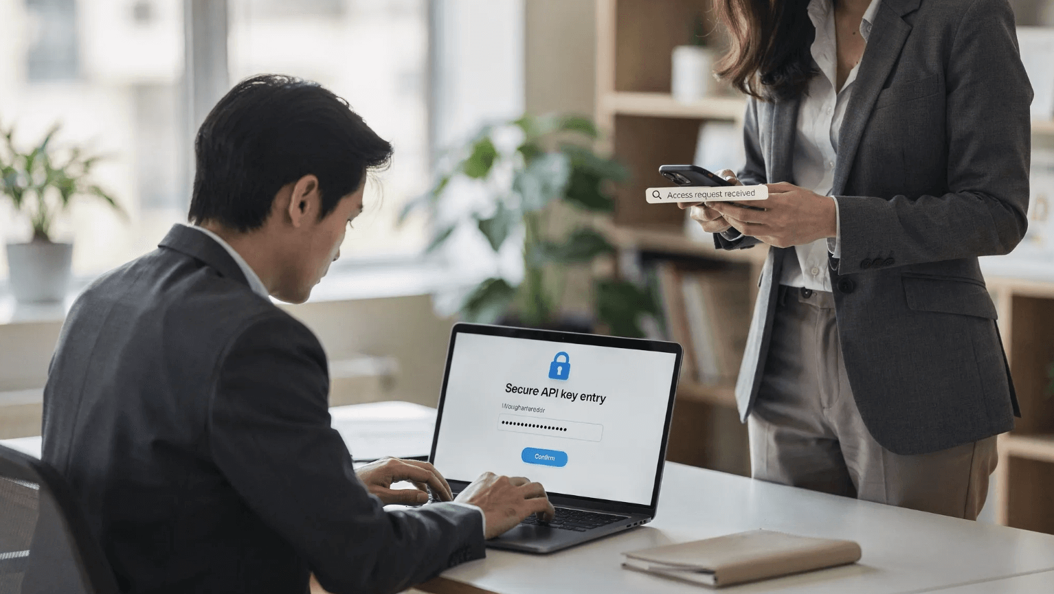 A forma mais segura de compartilhar uma chave API